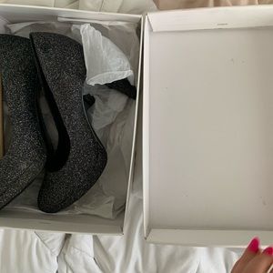 Sparkle pump heels